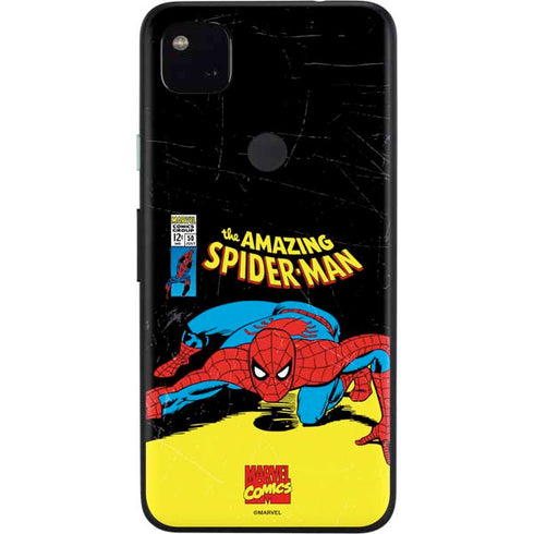 Marvel Classic Comics The Amazing Spider-Man Google Pixel 4a Skin